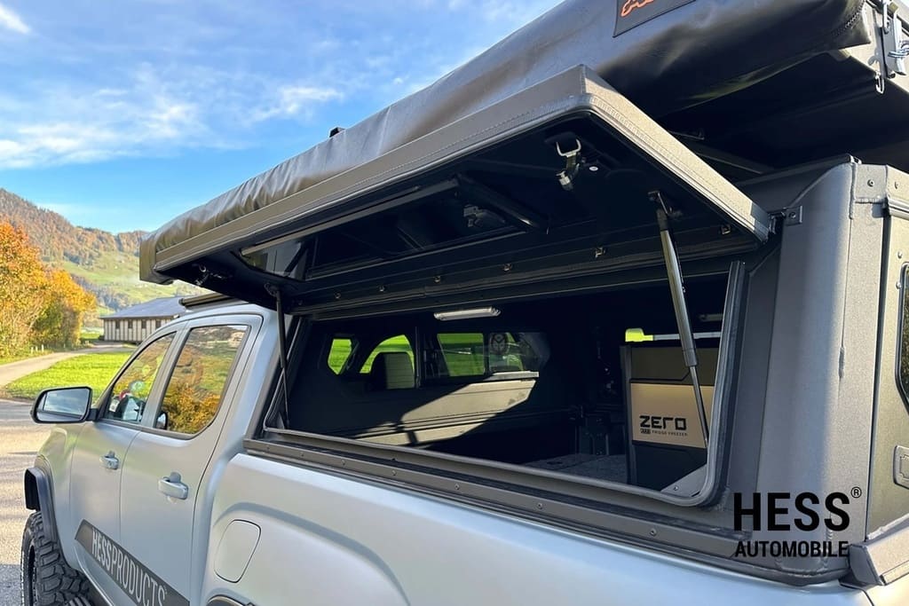 Alu-Cab Hardtop &quot;Contour&quot; für Ford Ranger 2023+ DC mit Fenster