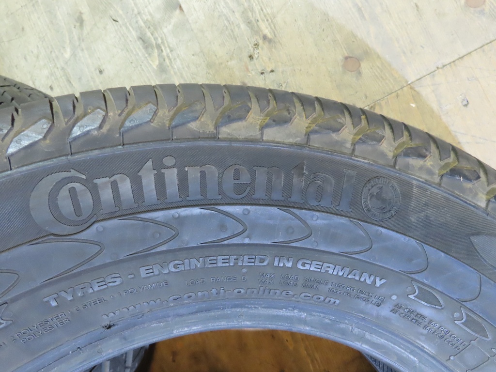 3 Sommerreifen Continental Vanco 2