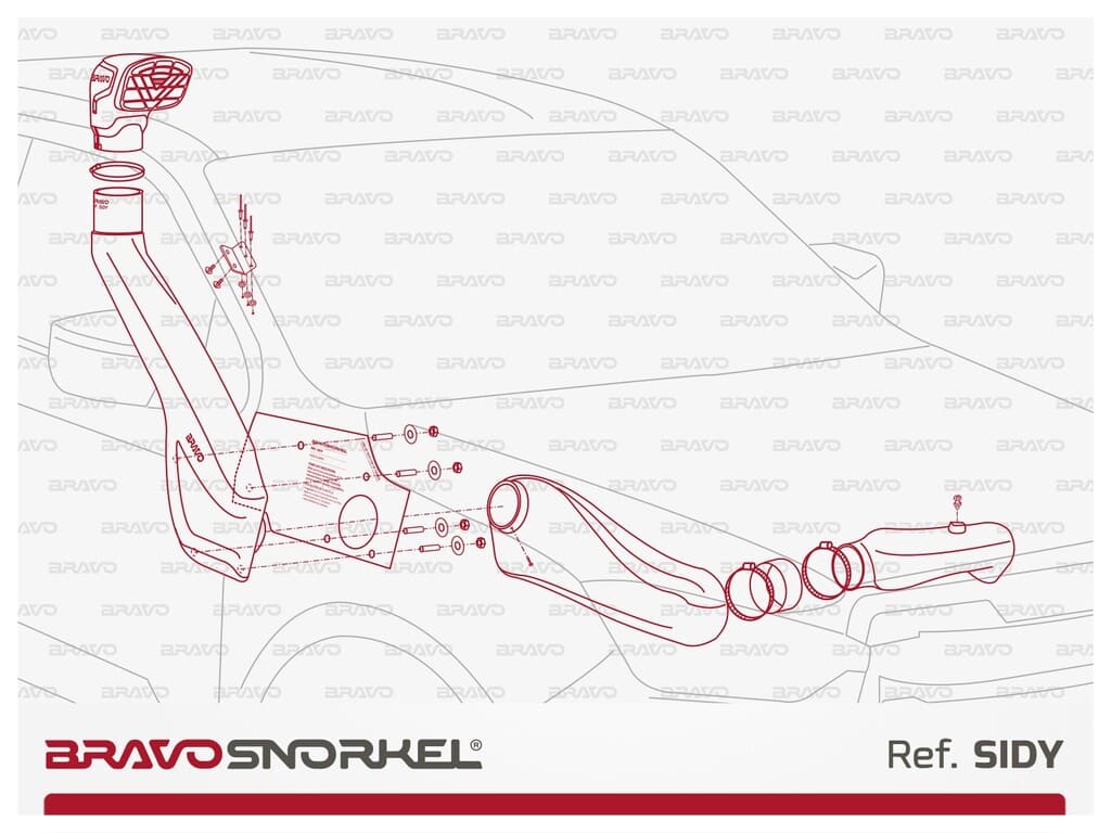 Bravo Snorkel Isuzu D-Max (ab 2020)