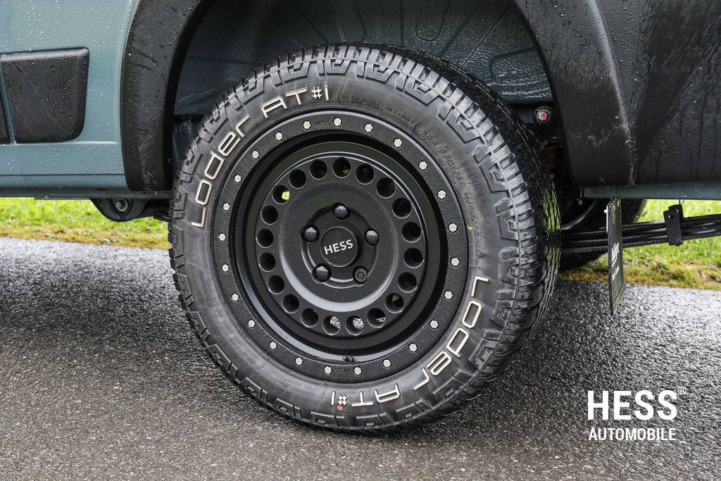 HESS H66-HD, 18 Zoll, Forest black, Alufelge für Fiat Ducato, Citoren Jumper, Peugeot Boxer