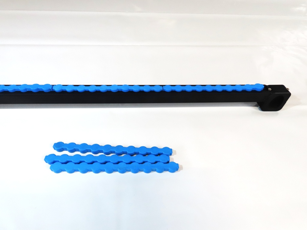 Dichtleisten-Einsätze blau (Profil-Dichtungen) für die Airschiene