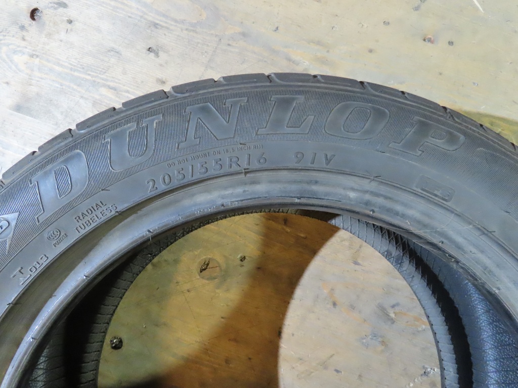 2x Dunlop Sommerreifen 205/55 R16 91V