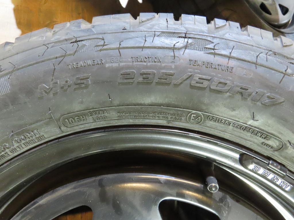 Radsatz VW T4/Caddy 17&quot; (Sommer)