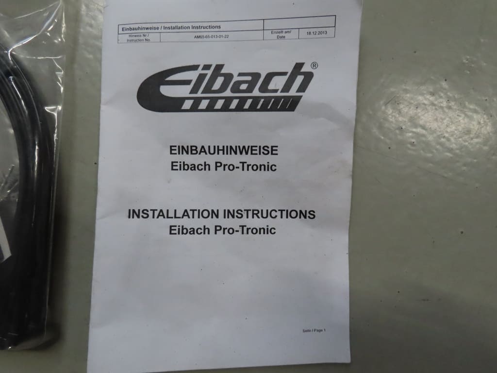 Zubehör Luftfahrwerk – Occasion