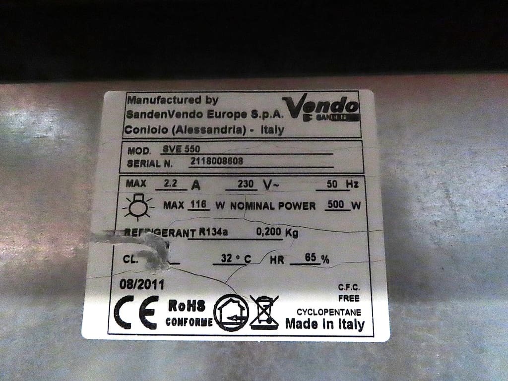 Getränkeautomat SandenVendo Europe SVE 550-Occasion