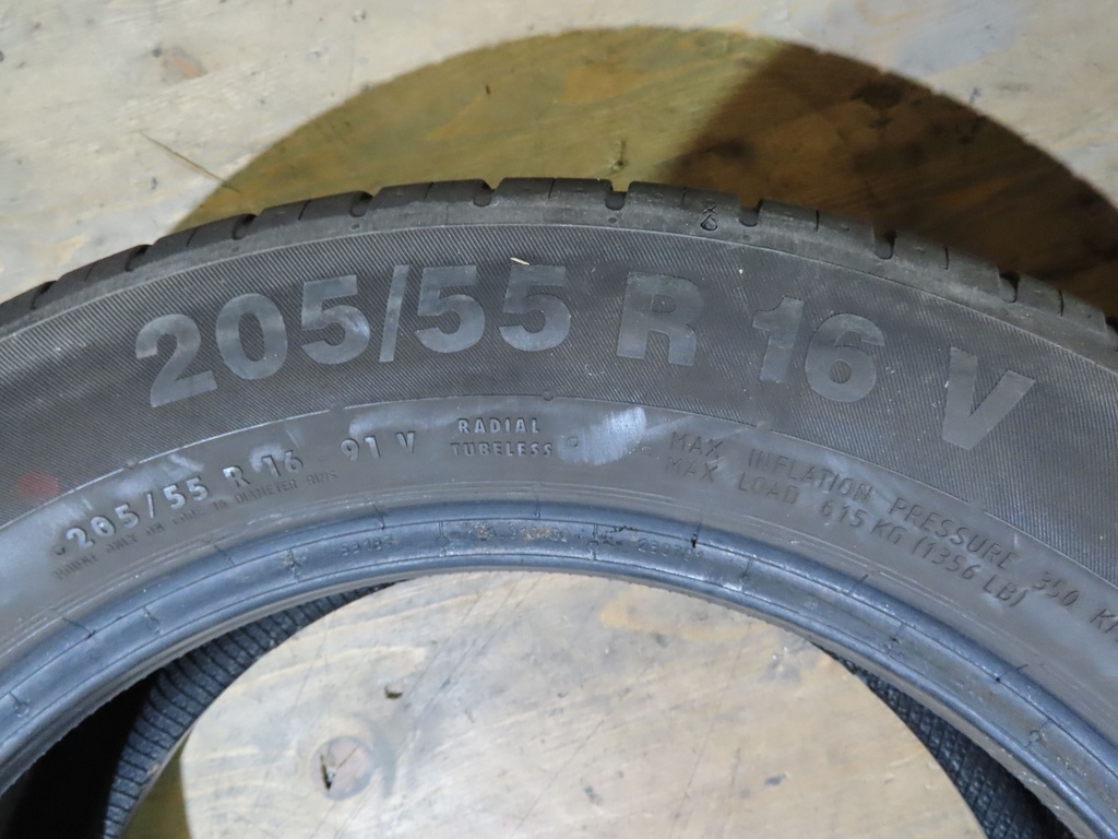 2 Continental ContiEcoContact 5 205/55 R 16 91V