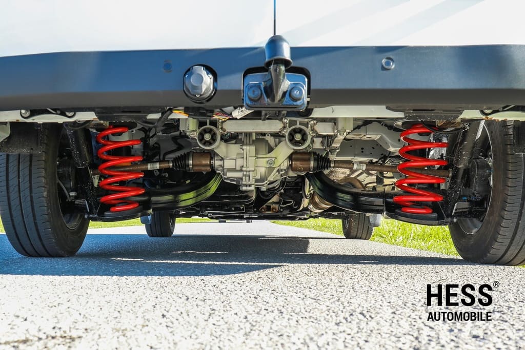 Auflastung Custom, Transporter Achslast 2 1'950kg +175kg