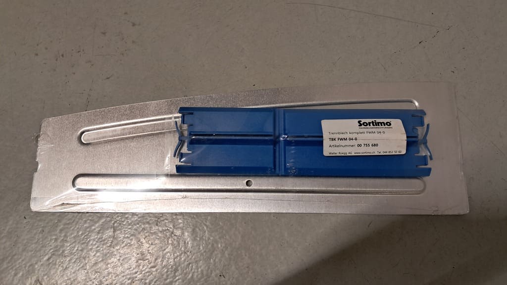 Sortimo Trennblech komplett