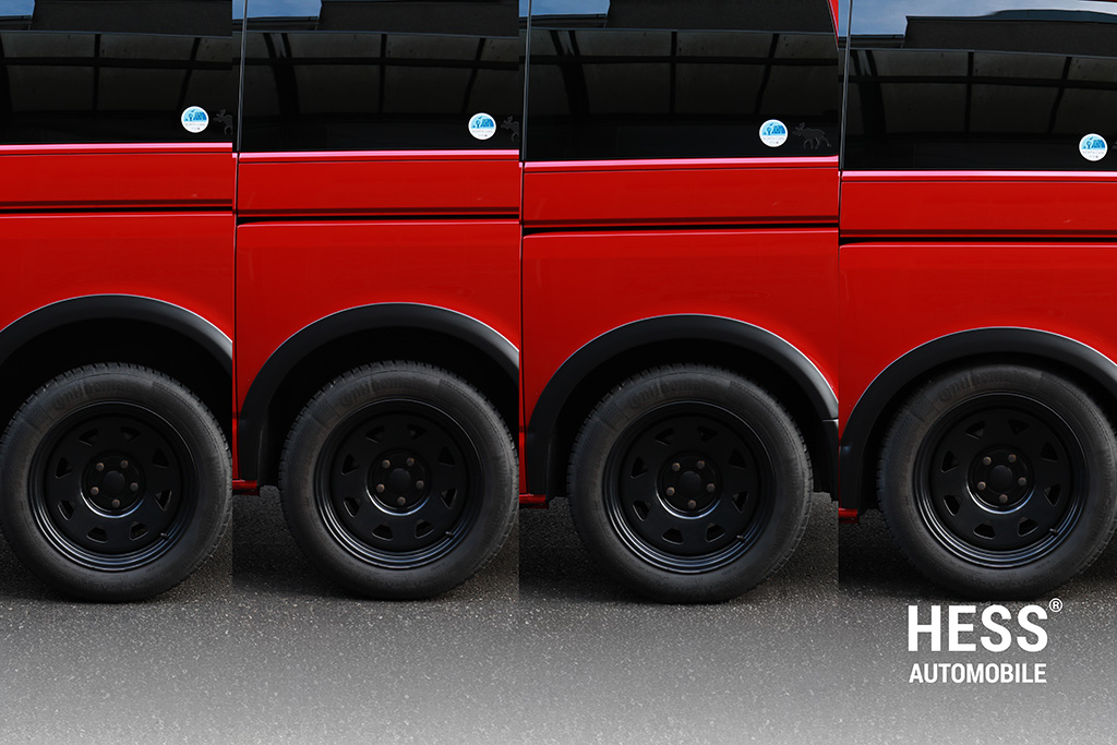 VB 4 Corner Vollluftfederung T32 für den VW T5/T6/T6.1 +30mm