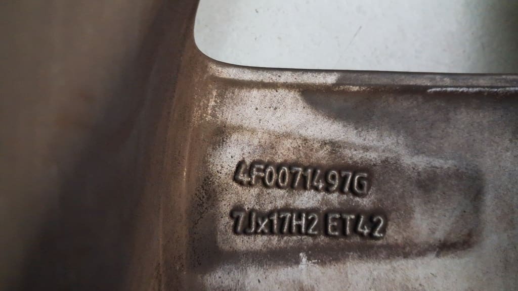 Radsatz Audi Audi A6 C6 (Typ 4F)