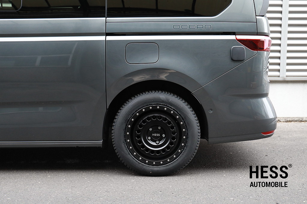 HESS H90, 17 Zoll, Beadlock Alufelge für VW T5/T6/T6.1/T7, Crafter II, MAN TGE