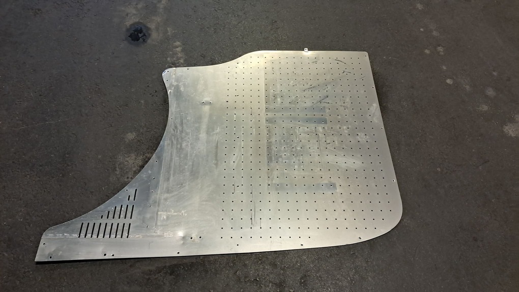 Verkleidung Laderaum T5/T6 (2-teilig) Silber