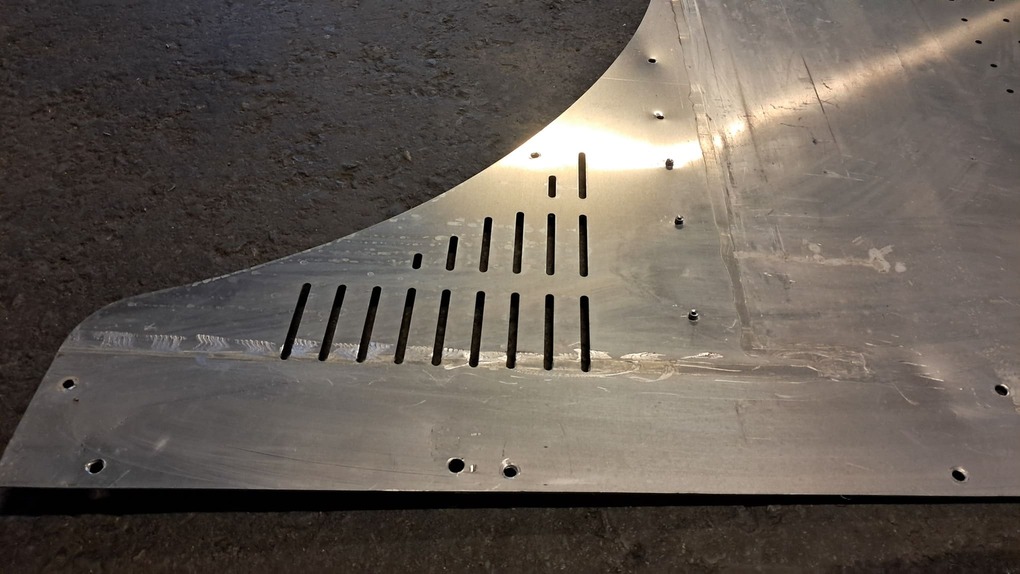 Verkleidung Laderaum T5/T6 (2-teilig) Silber