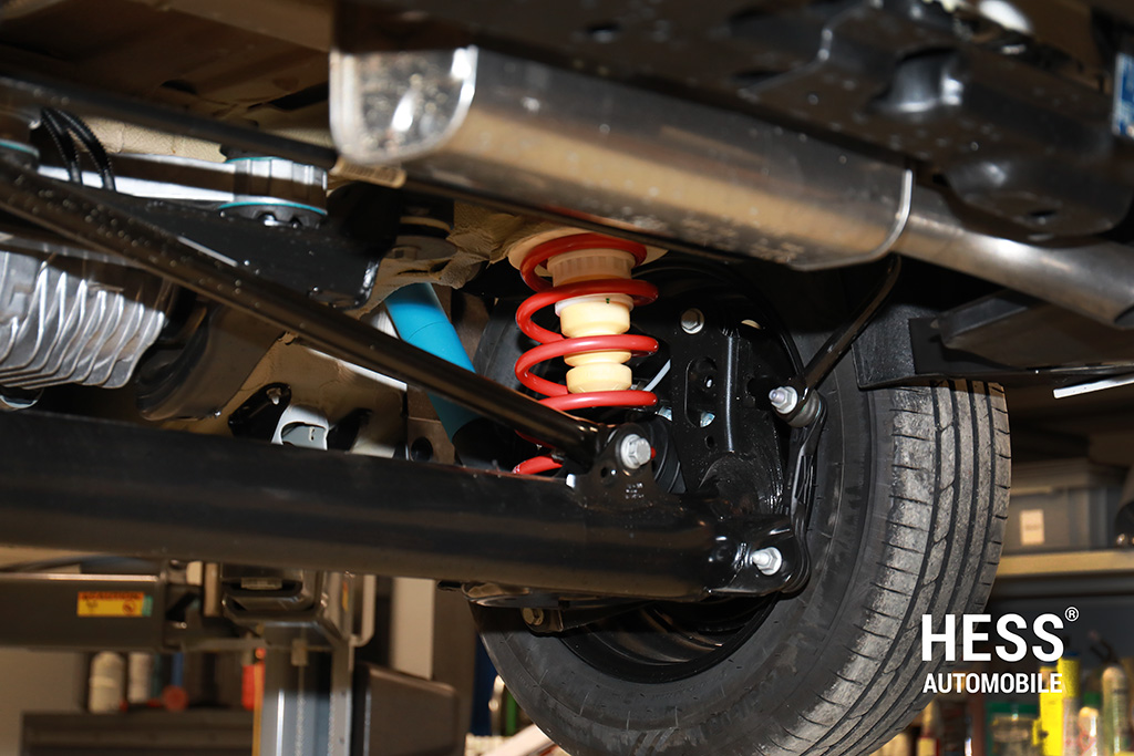 HESS Höherlegung Hill Bilstein - VW Caddy 5 4x4/ Ford Tourneo Connect 4x4