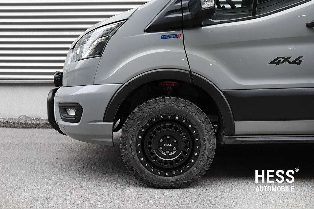 HESS H94-HD, 17 Zoll, Forest Black, Alufelge für Ford Custom V710 / VW T7 Transporter &amp; Caravelle