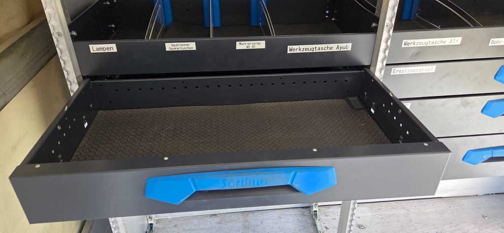 Sortimo Regal Fahrzeugeinrichtung