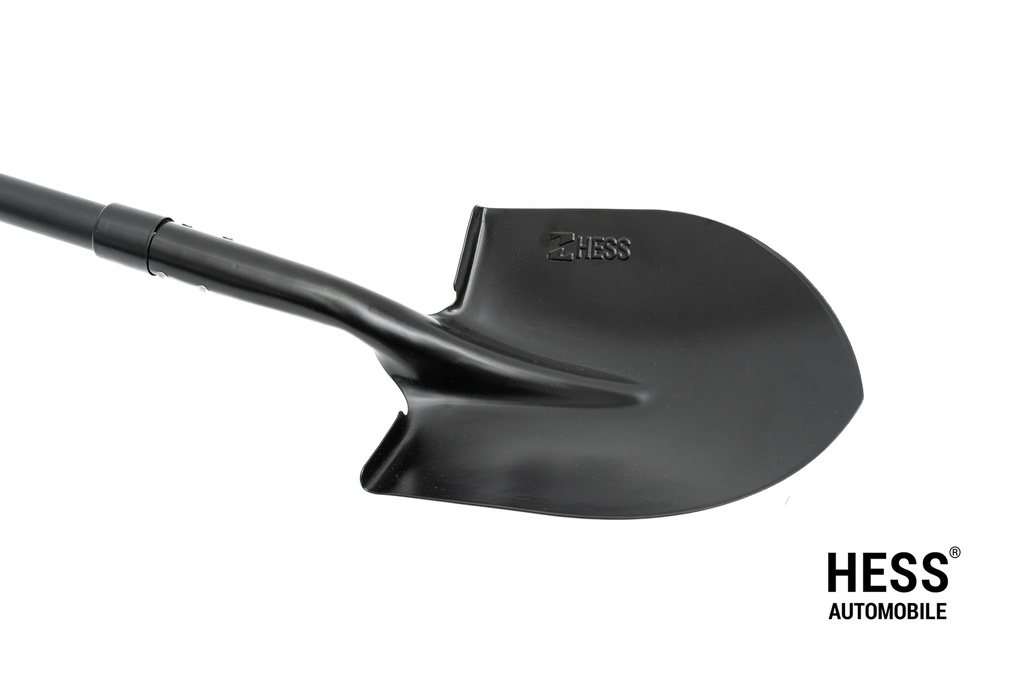 Hess Offroade Spaten schwarz