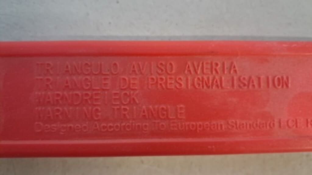 Kfz-Warndreieck (Pannendreieck)