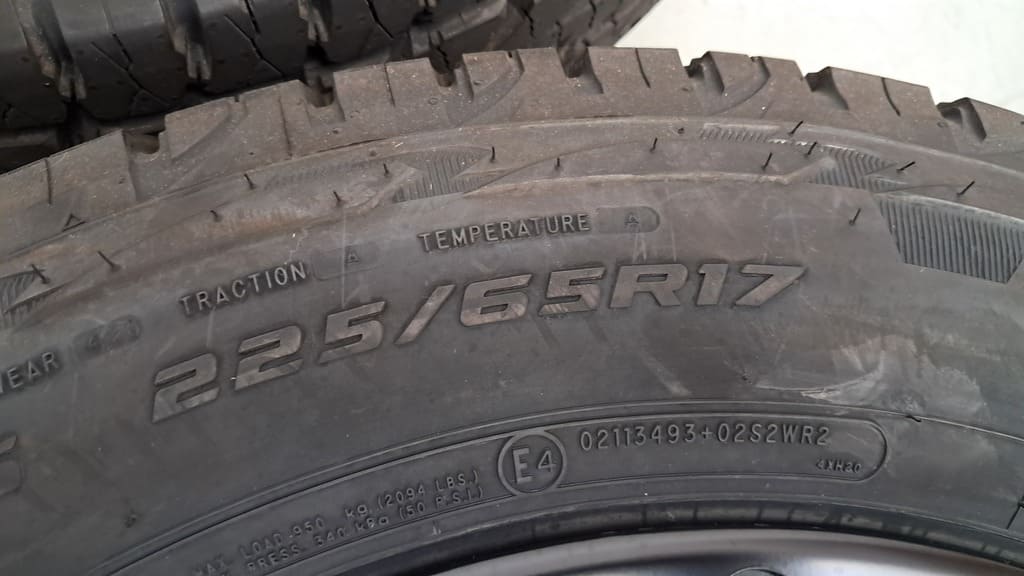 Radsatz Cooper Discoverer AT3 225/65 R17 für Citroen Jumpy/Spacetourer, Opel Zafira/Vivaro Live, Peugeot Export/Traveller, Toyota Proace/Proace verso, Fiat Ulysse