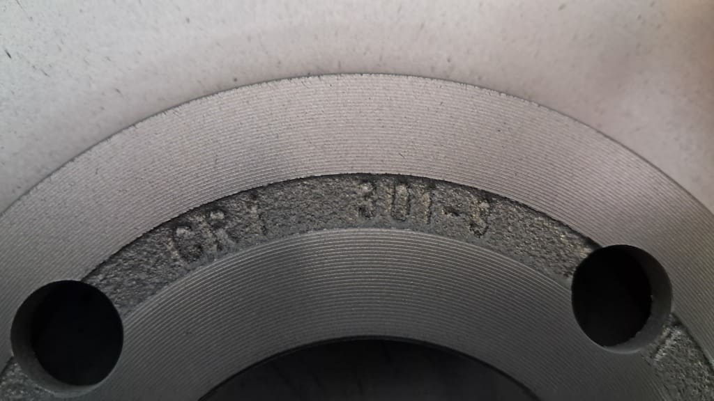 2 originale Bremsscheiben für VW Polo 6N / 6N2