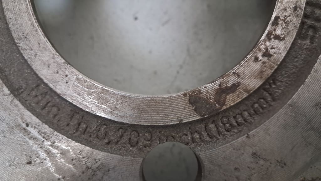 2 originale Bremsscheiben (853615301C) für Audi 80 (B2 / Typ 81/85)