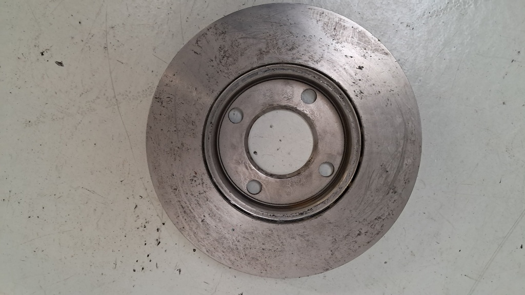 2 originale Bremsscheiben (853615301C) für Audi 80 (B2 / Typ 81/85)