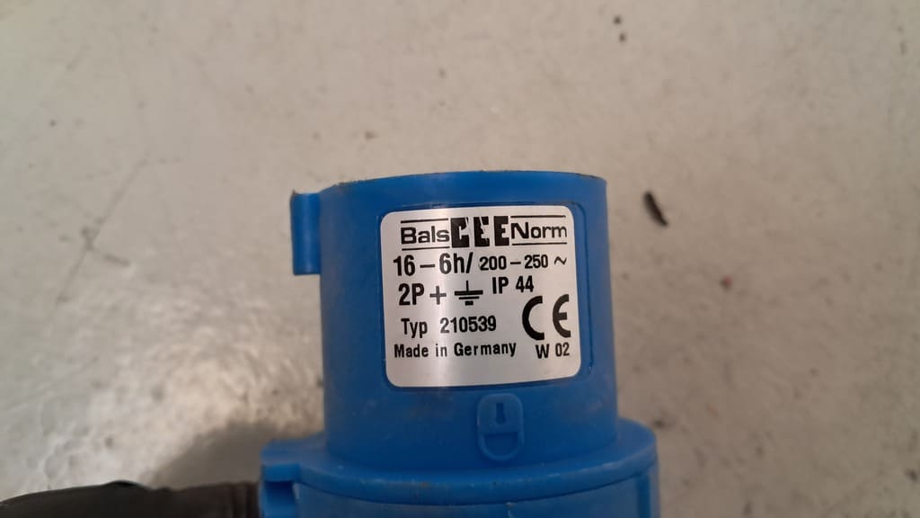 Industrie Kabel-Set mit CEE-Stromanschlüsse