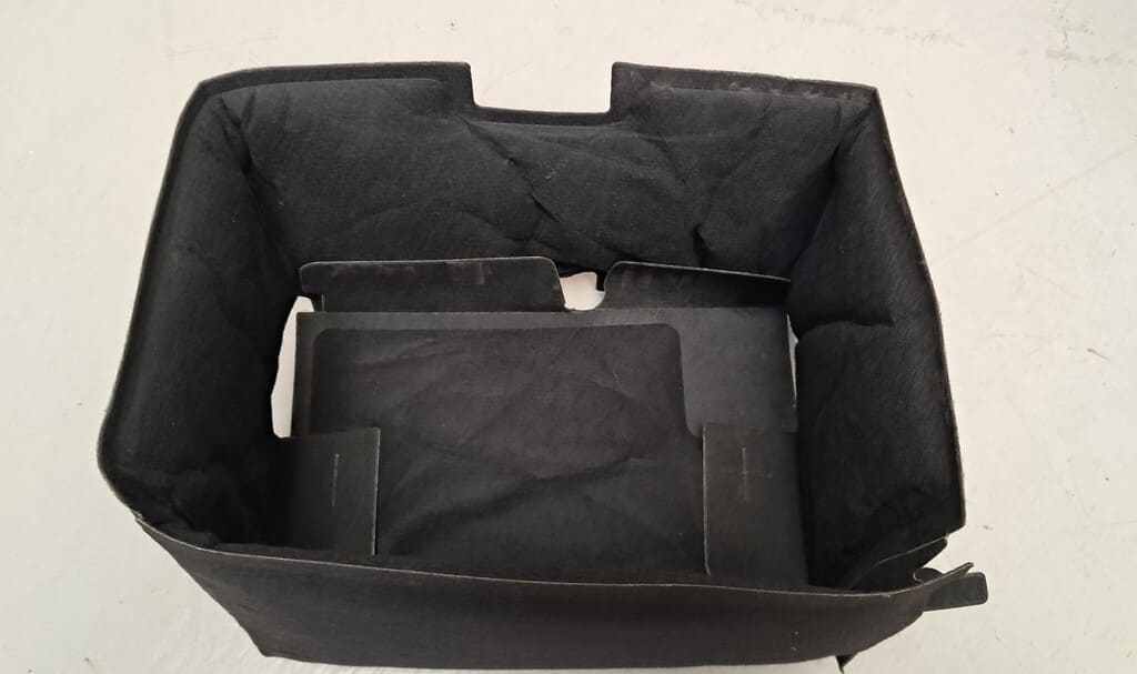 Batterie Schutzhülle aus Filz