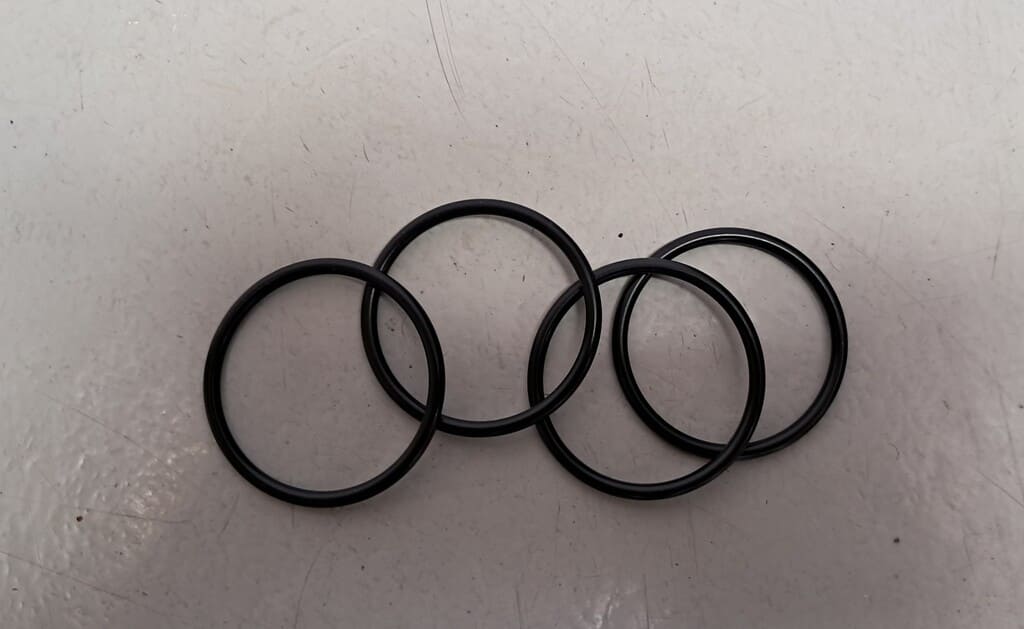 4 Originale O-Ringe (99970108340) für Porsche Macan