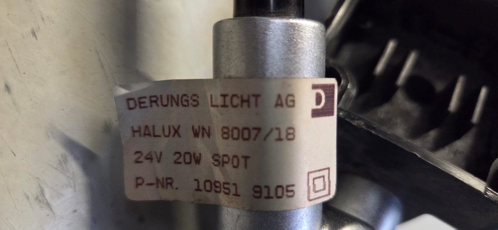 Maschinen Lampen HALUX WN 8007/18 24 V