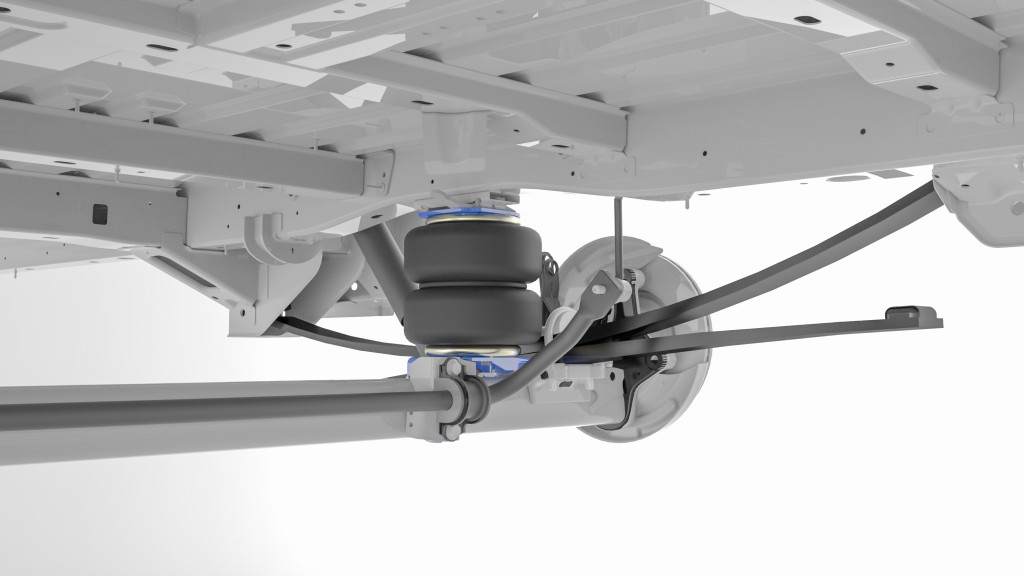 Auflastung MB Sprinter 906/907 Achslast Summe Achslast (VB-SemiAir Comfort)