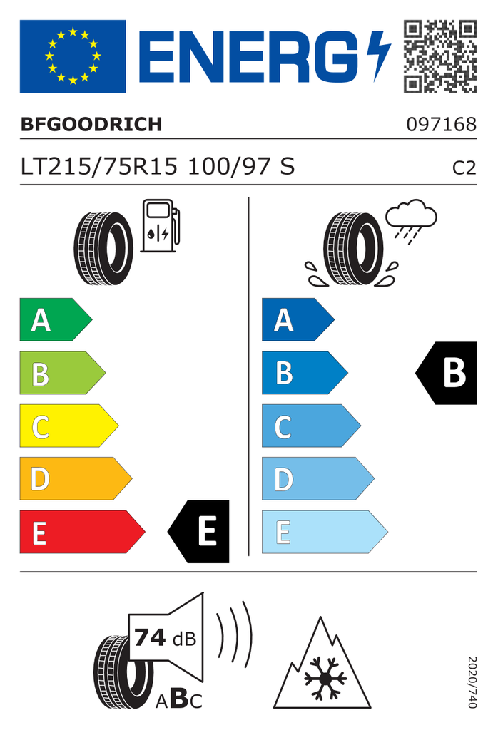 BFGoodrich All-Terrain T/A KO2 - 215/75R15 100/97S