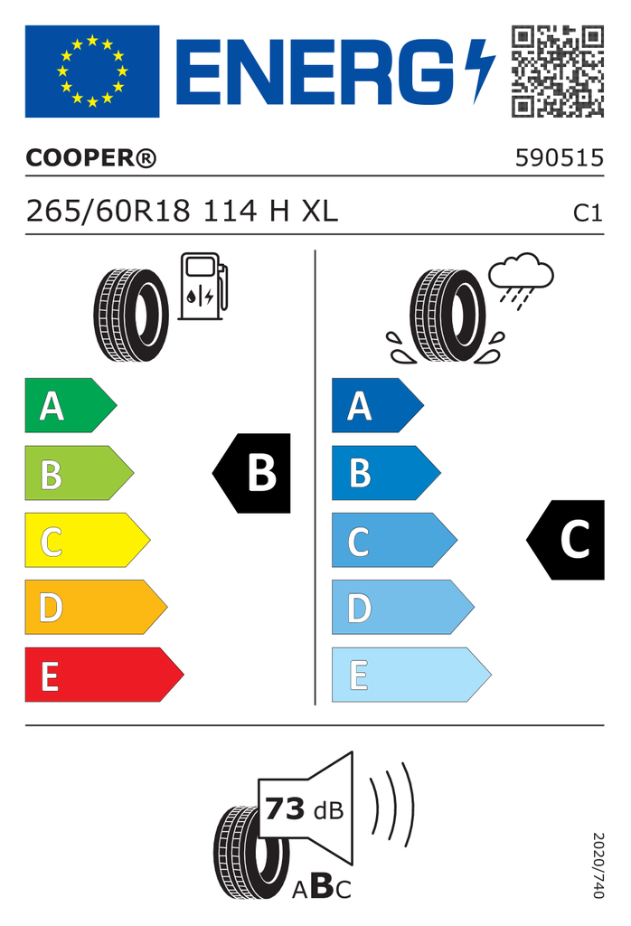 Cooper Discoverer ATT - 265/60 R18 114H XL