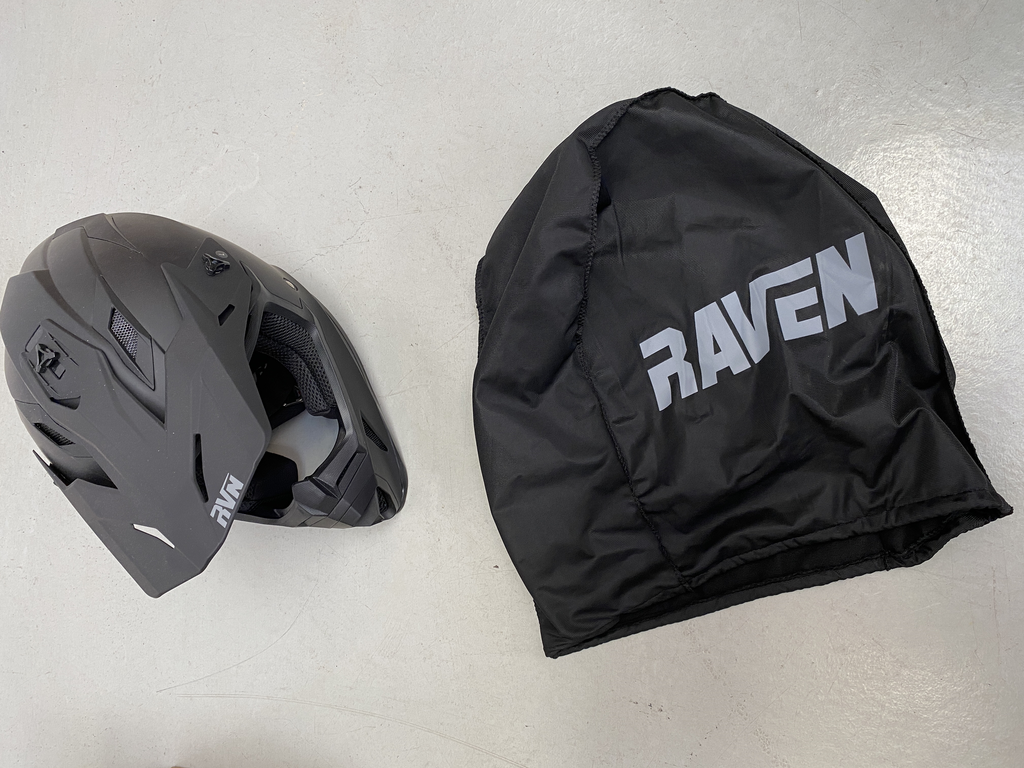 Motorradhelm Raven