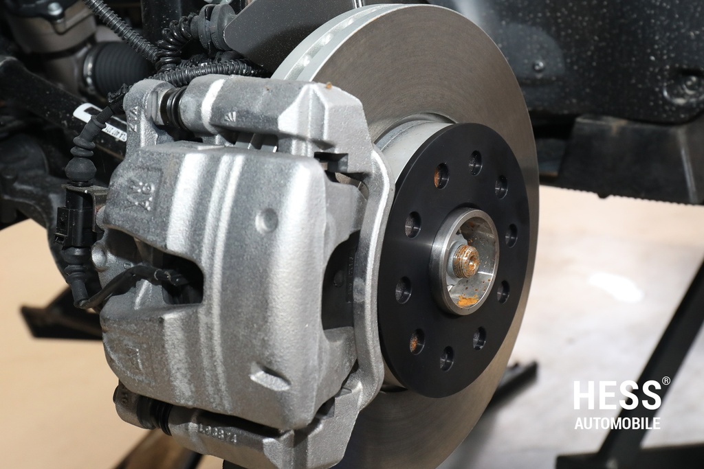 HESS Distanzscheiben 5mm, LK 6/120, schwarz, 2er Set exkl. Befestigungsmuttern