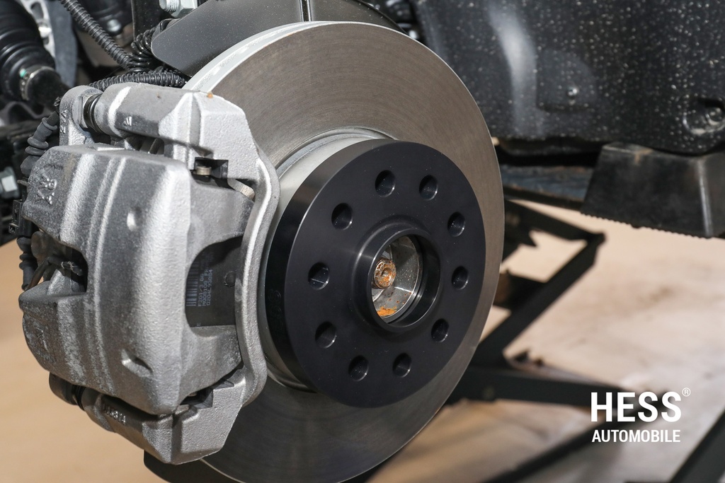 HESS Distanzscheiben 10mm, LK 6/120, schwarz, 2er Set exkl. Befestigungsmuttern (Kopie)