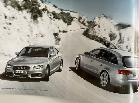 Audi A4 Limousine und Avant Magazin (04.2009)