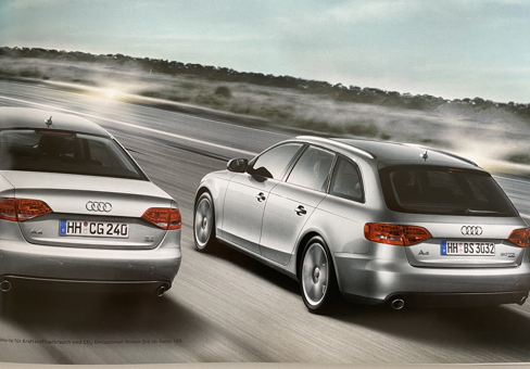 Audi A4 Limousine und Avant Magazin (04.2009)