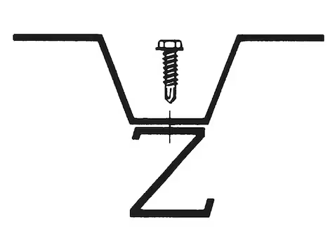 Bohrschraube Sechskantkopf m. Flans
