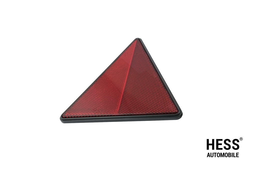 Dreieckrückstrahler mit 2 Befestigungsschrauben