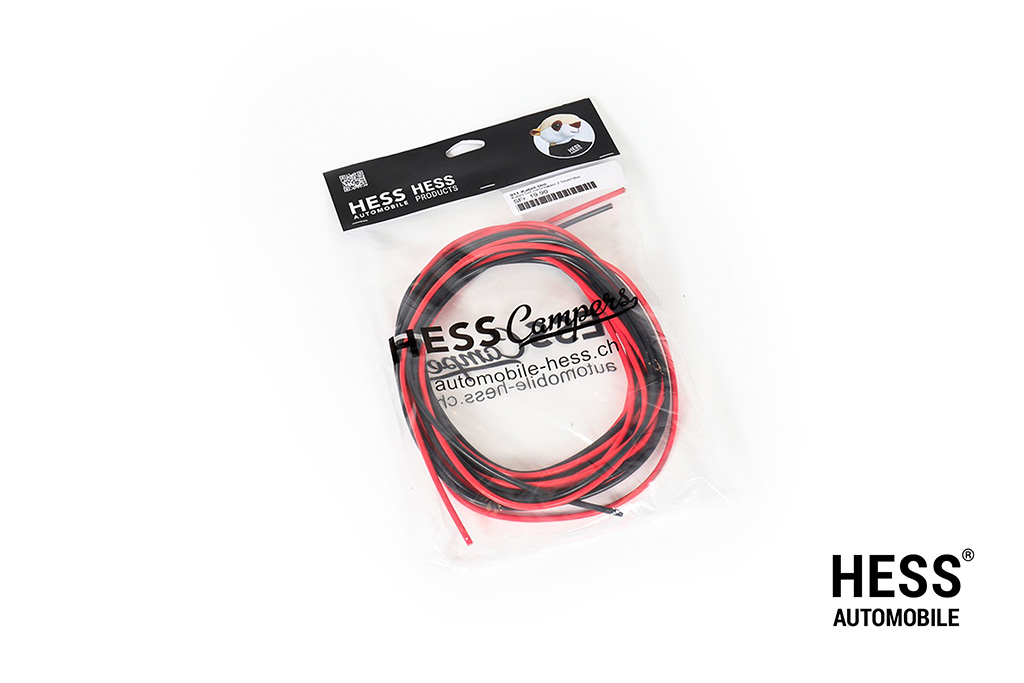 Kabel-Set rot/schwarz 2.5mm²/8m