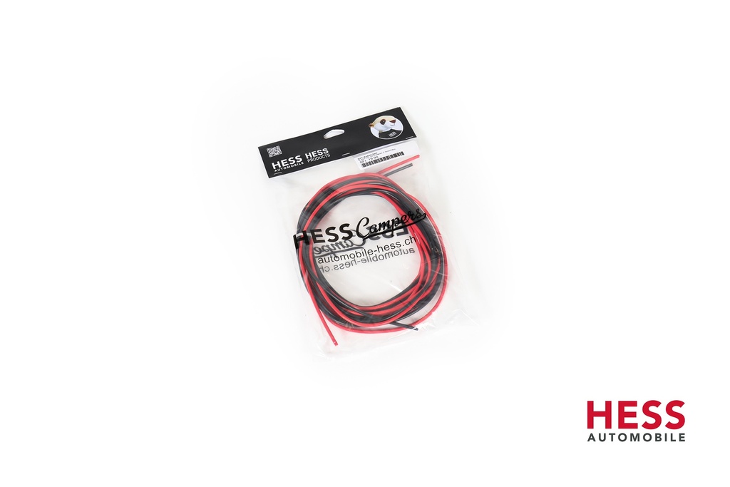 Kabel-Set rot/schwarz 2.5mm²/8m