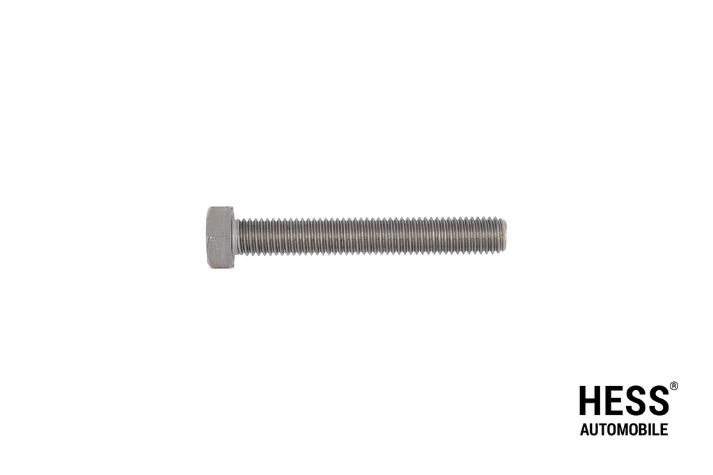 6KT-Schraube m. Gewinde, Edelstahl A2 blank, M8x25mm