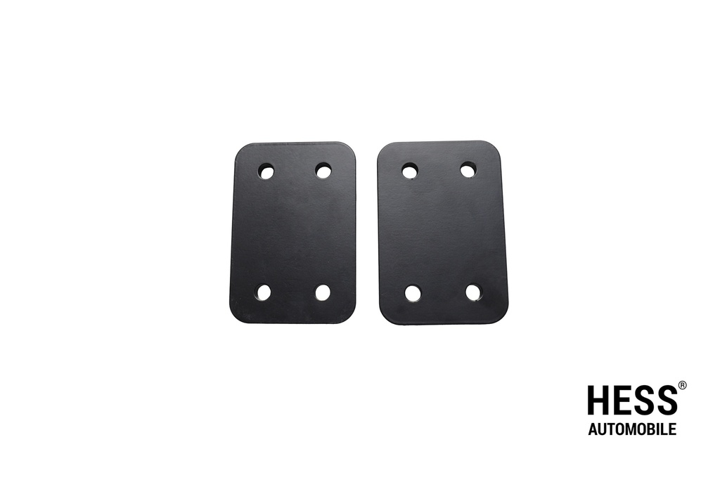 Gegenplatte für Abschlepplasche hinten