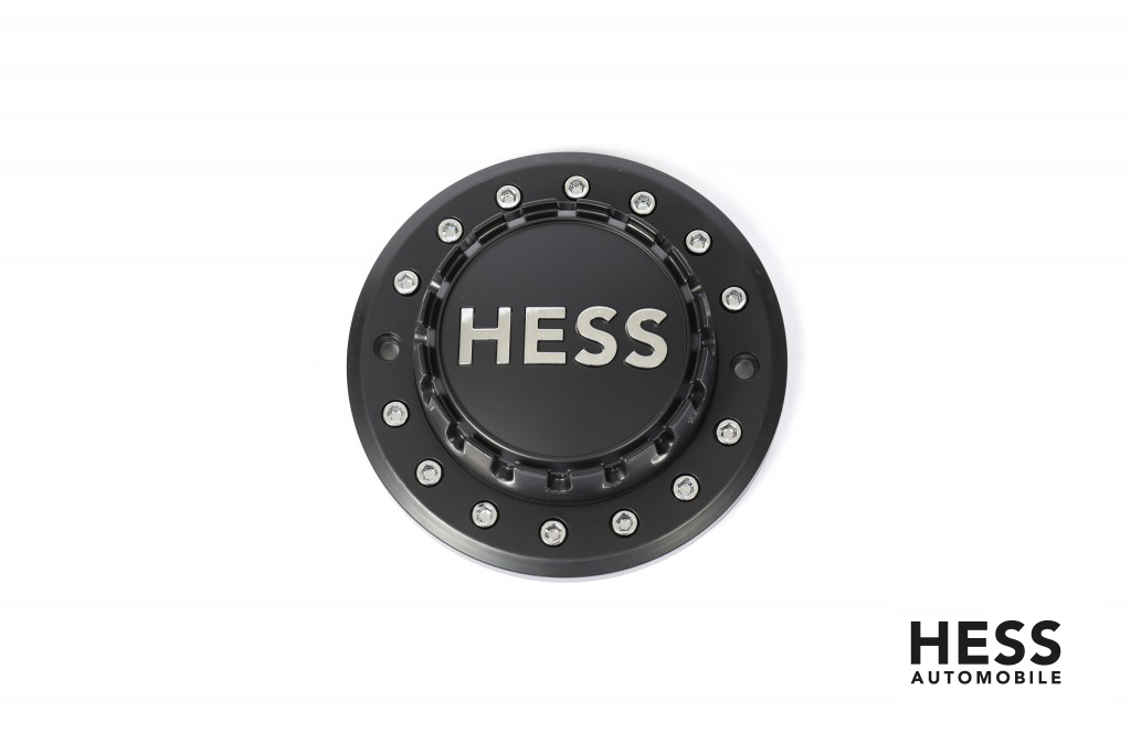 HESS Felgendeckel für Alufelge Beadlock Schwarz/Chrom