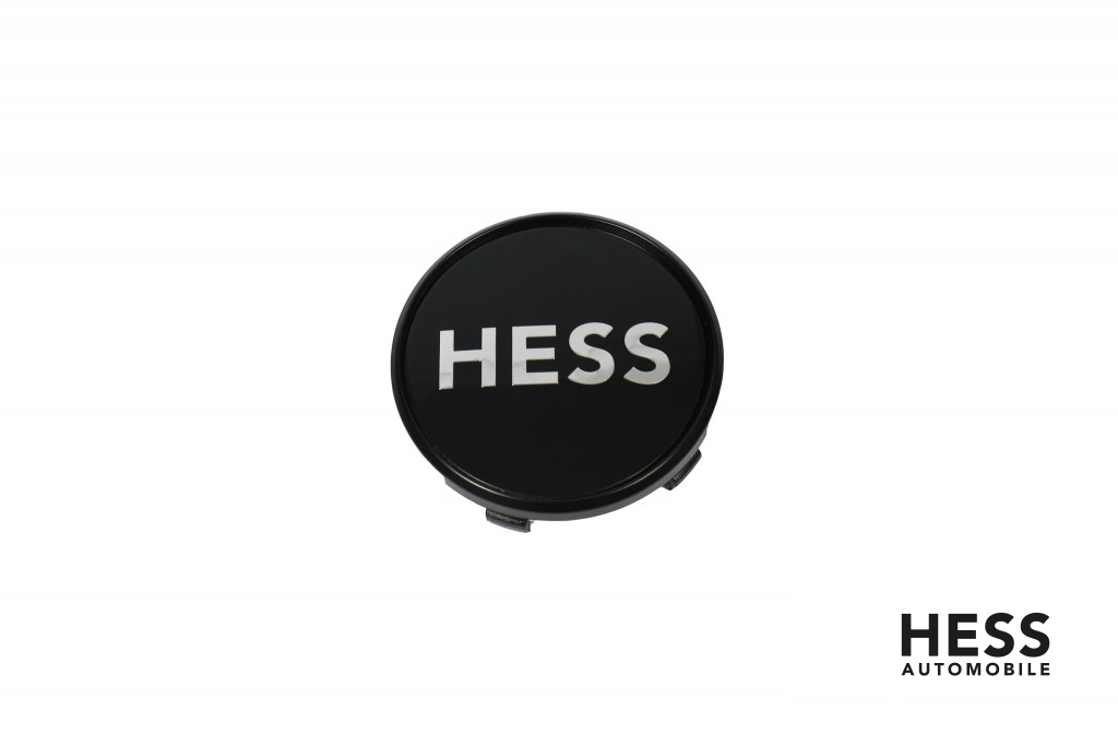 HESS Felgendeckel für Alufelge Sierra Black Schwarz/Chrom