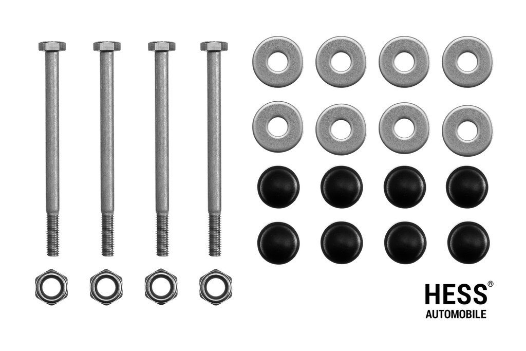 Montageset Fahrradträgerverstärkung
