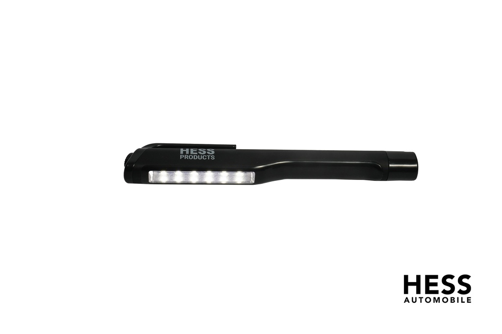 Hess LED Werkstatt Lampe schwarz