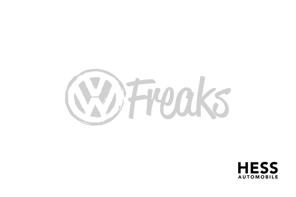 VW Freaks Aufkleber silber