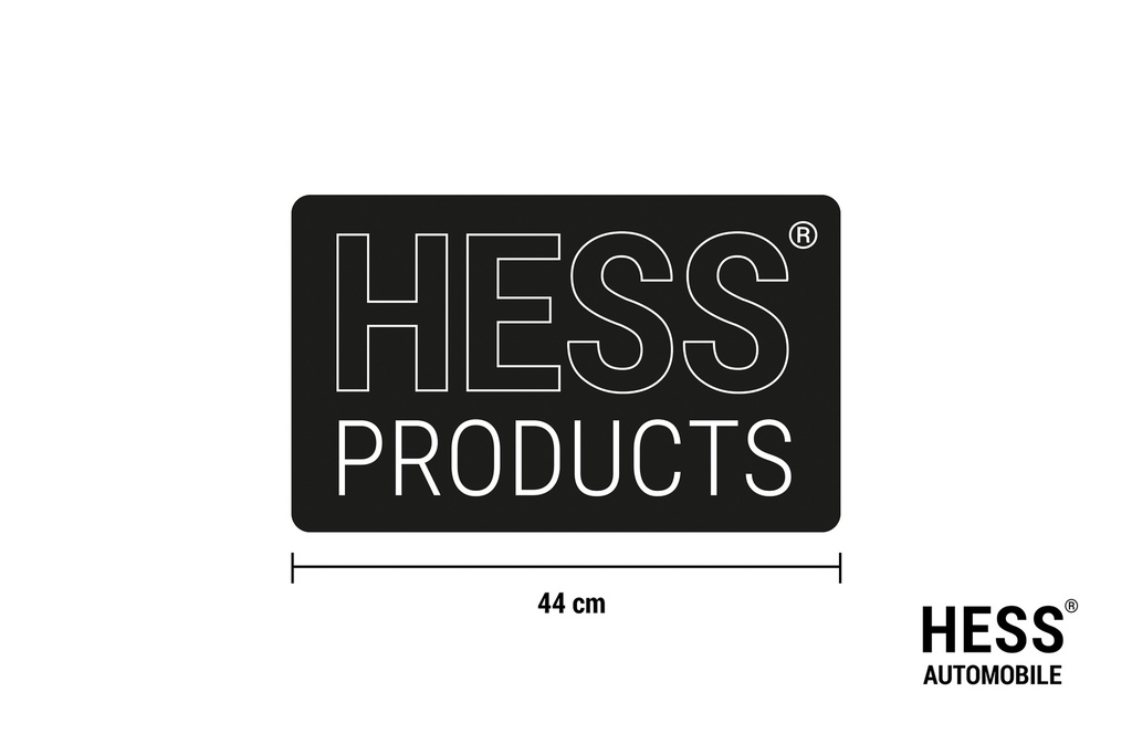 HESS PRODUCTS Sticker 44cm